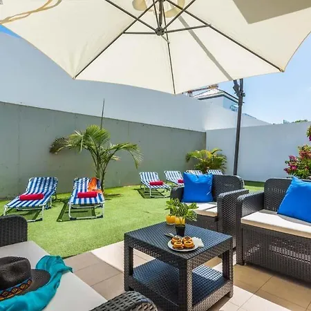 Playa De Fanabe Sleeps 8 With Pool Air Con And Wifi * Costa Adeje (Tenerife)